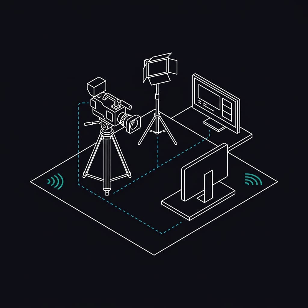 Control with a Phone or Production Hardware